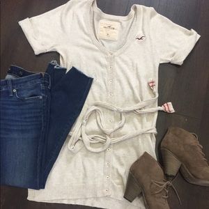 Cream Hollister Tunic